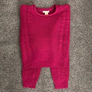 Crop sweater